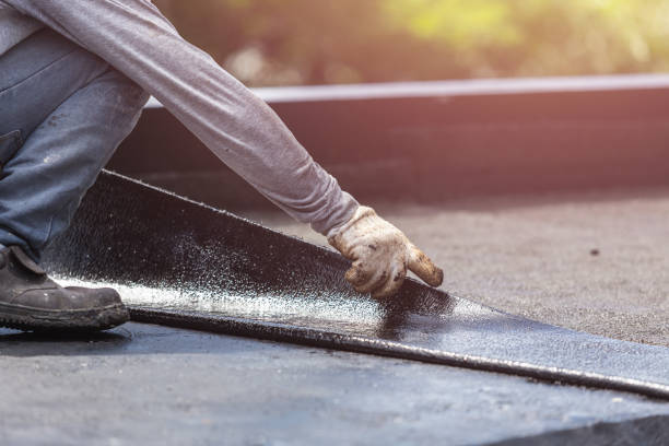 Professional Waterproofing technician working in Turners Station, KY